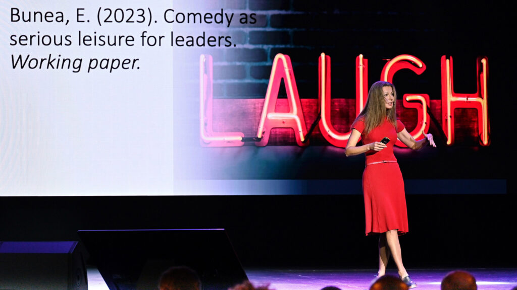 Emilia Bunea – DEVELOPING YOUR HUMOR SKILLS: WHAT LEADERS NEED TO KNOW.